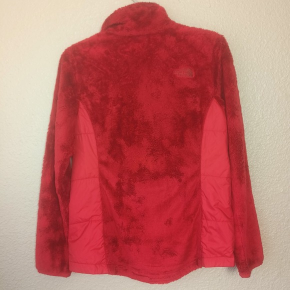 The North Face Tech-Osito full-zip fleece jacket, Rambutan Pink/Red women's sz S - Picture 2 of 10